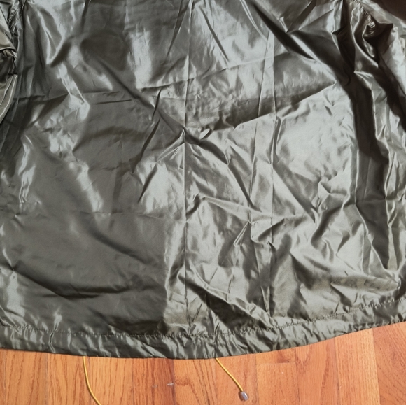 NWT Miss London wind suit jacket, women's 3X, dark green - Picture 9 of 10